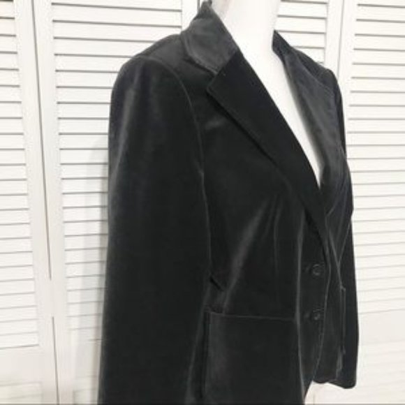 Style & Co black velvet Blazer - Picture 5 of 6
